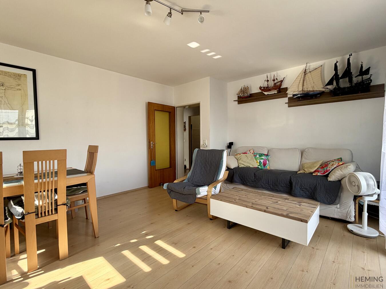 Helle 3-Zimmer-Wohnung mit Balkon im beliebten Ober-Olm - Photo 1