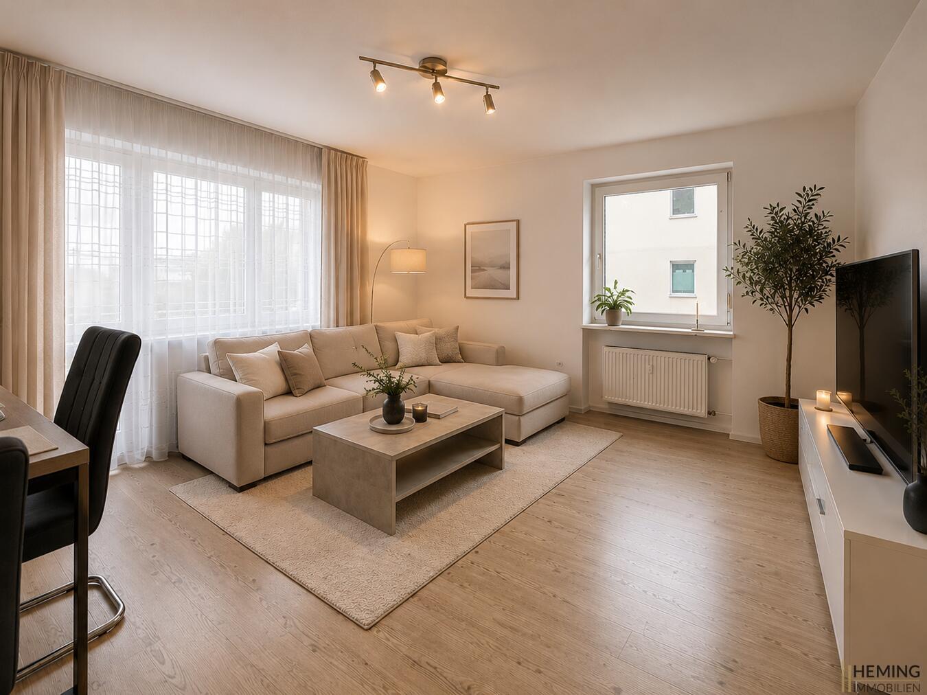 Helle 3-Zimmer-Wohnung mit Balkon im beliebten Ober-Olm - Photo 3
